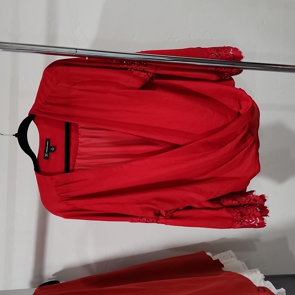 Inc womens blouse